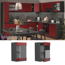 Credenza pensile in vetro da