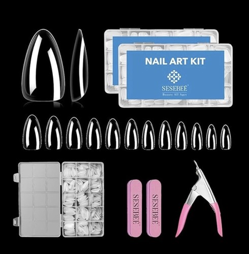Gel nail set kit - gel,