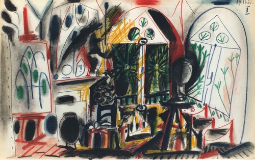 Pablo picasso lithographie - pablo,