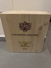 Giacomo Conterno Barolo Monfortino 2019, 3 Bottiglie 0,75 Cl,Scatola In Legno!
