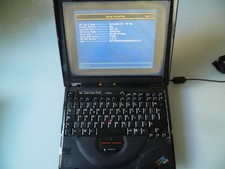 Notebook IBM Thinkpad iSeries 1200 Type 1161 vintage funzionante [MOPB2]
