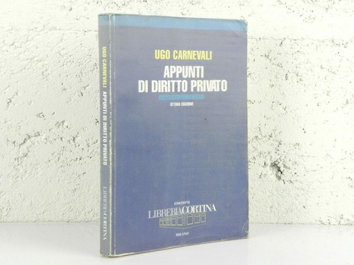 Appunti diritto privato ugo - diritto,