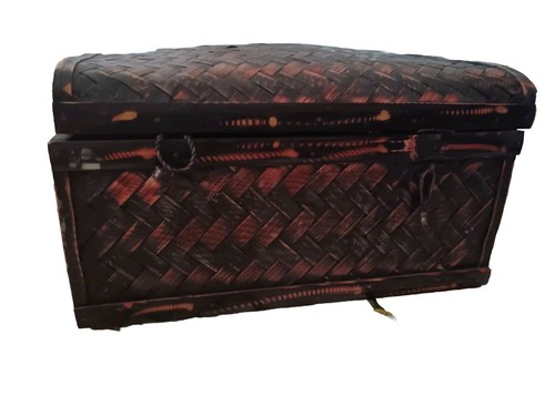 Bauletto vimini vintage - vimini,