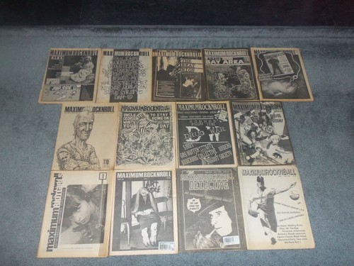 Maximum rocknroll magazine - maximum,