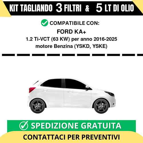 Tagliando per ford 2 63 - tagliando, 1.2