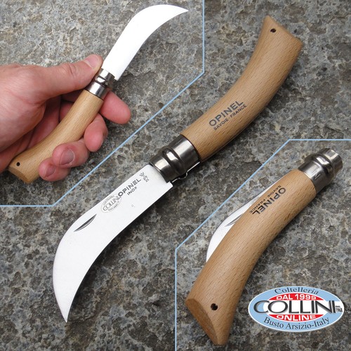 Opinel 08 serpette - n°08, mezza