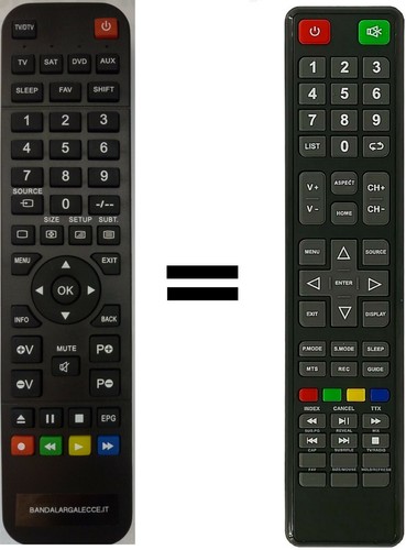 Telecomando gia programmato - telecomando, gia'