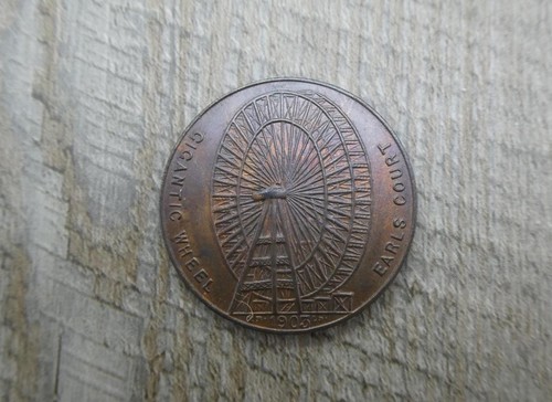 Gettone ruota gigantesca 1903 - gettone,