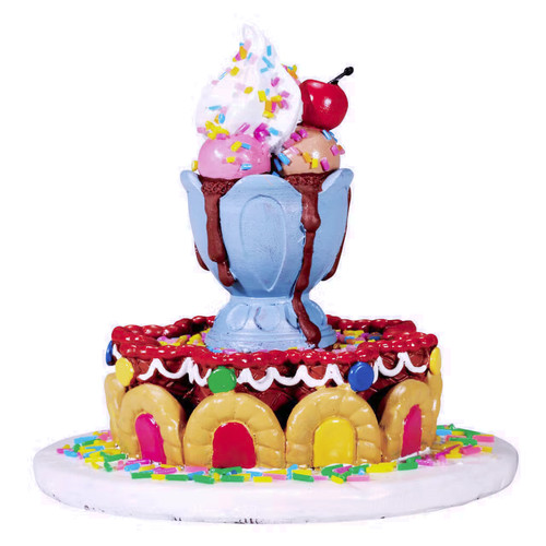 Lemax 2017 sundae fontana - sundae,