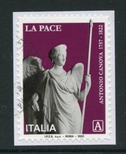 ITALIA 2022 - ANTONIO CANOVA USATO SU FRAMMENTO - COME DA FOTO