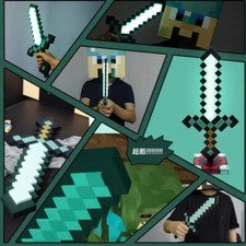 Lampada Spada Pixelata 💡