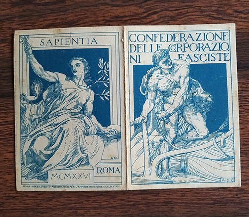 Tessera confederazione delle - tessera,