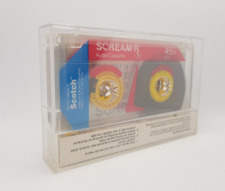 SCREAM'R SCOTCH 45MM VIDEO AND AUDIO CASSETTE - Usata