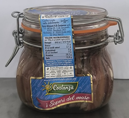 Acciughe filetti - acciughe,