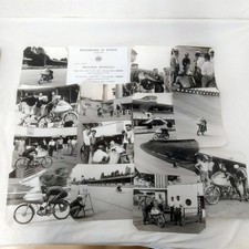Lotto 13 fotografie Moto Demm record mondiale Monza 1959