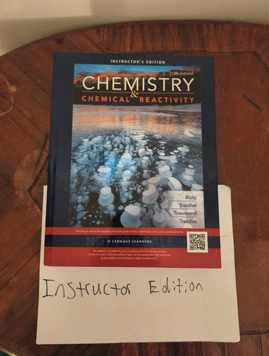 Instructor edition chemistry - edition:,