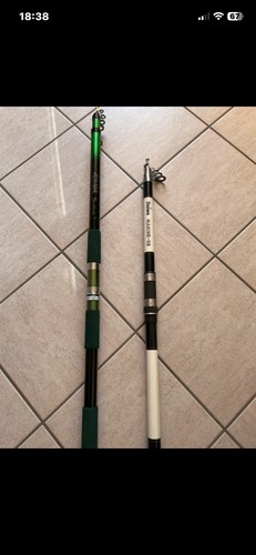 Canne pesca vintage - canne,