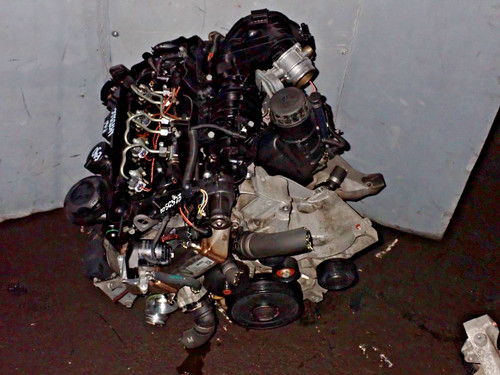 Motore completo n47d20c 116tkm - completo,
