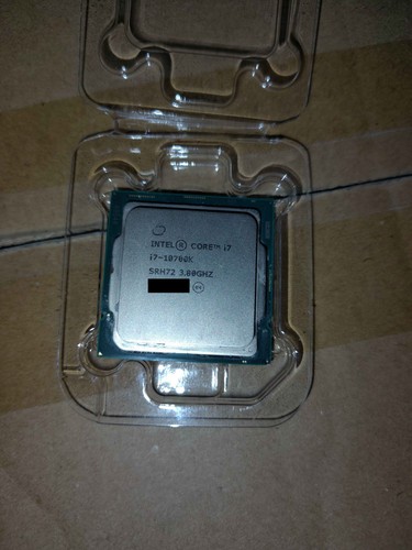 Cpu intel core 10700k - cpu,