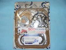 FIAT 500 & 126 KIT COMPLETO SERIE GUARNIZIONI MOTORE 650cc TESTA CILINDRI