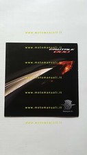 MV Agusta Brutale 800 2013 depliant originale italiano brochure
