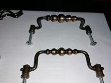 Maniglie rustiche per cassetti stile antico Casiraghi metallo lotto 10 pz NO BOX