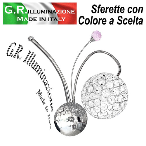 Applique moderna cromata - moderna,