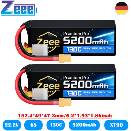 Zeee 5200mah batteria lipo - 6s,