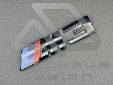 Logo distintivo griglia rene paraurti anteriore BMW M3 nero lucido E90 E92 E93 F30 F80 