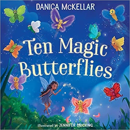 Ten magic butterflies - ten,