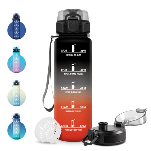 Borraccia motivazionale 500ml - motivazionale,