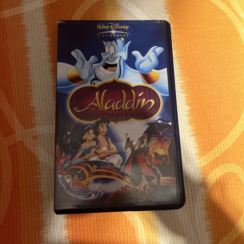 Vhs aladdin film - aladdin,