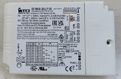 Alimentatore led tci 127411 - led,