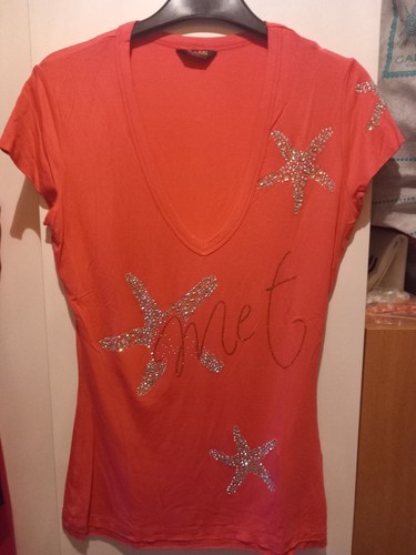 Met shirt stelle strass tg - met,