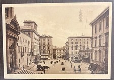 Vecchia Cartolina Civitavecchia Roma - Piazza Vittorio Emanuele - FG VG 1940
