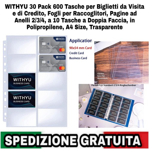 Pack 600 tasche biglietti - x,