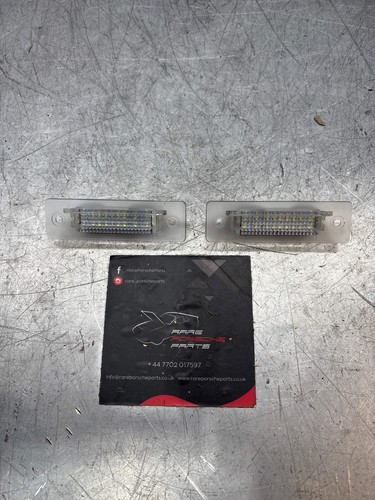 Coppia luci targa led porsche - targa,
