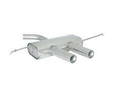 Scarico Posteriore inox con