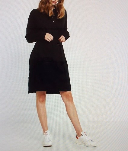 Robe polo noir lacoste - robe,