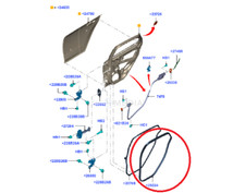 1748755 FORD GUARNIZIONE PORTA