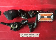 KIT AIRBAG CRUSCOTTO VOLANTE CINTURE DEVIOLUCI NISSAN QASHQAI J10 2010 2011 2012