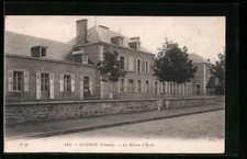 CPA Gouzon, La Maison d´Ecole