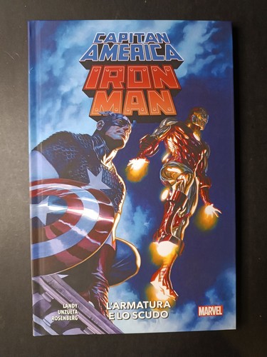Fumetto capitan america - america:, iron
