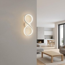 Applique led luce bianca calda