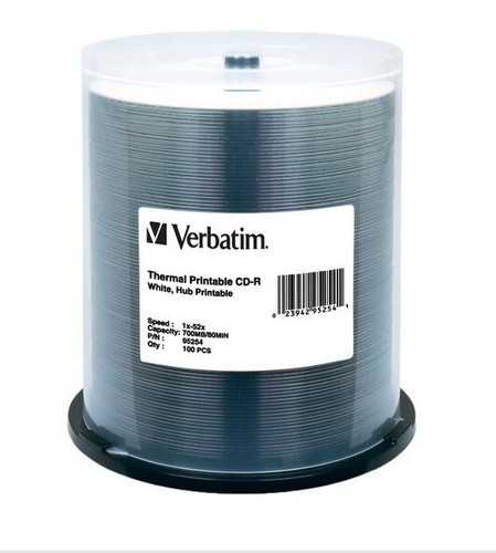 Verbatim r stampabile - cd-r,