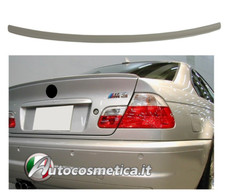 PER BMW SERIE 3 E46 98-05 4 PORTE SPOILER ALETTONE POSTERIORE COFANO ABS NEUTRO
