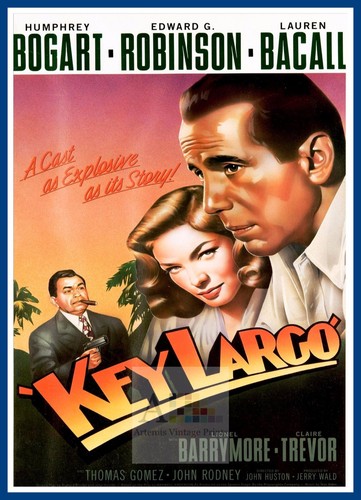 Poster film key largo a3 - key,