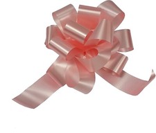 50 COCCARDE FIOCCO 5 CM MAXI AUTOTIRANTI MATRIMONIO SPOSI NASCITA DECORO AUTO