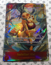 One Piece Card Game English Carte Holo Nefeltari Vivi OP04-118 SEC ALT Mint