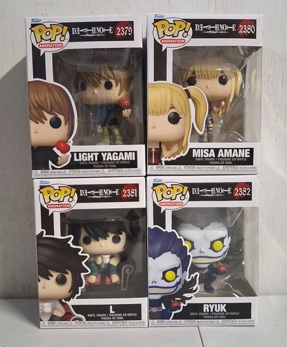 Death note funko pop set - note,